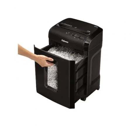 Fellowes Powershred 10M Destructora de Papel Microcorte Negra